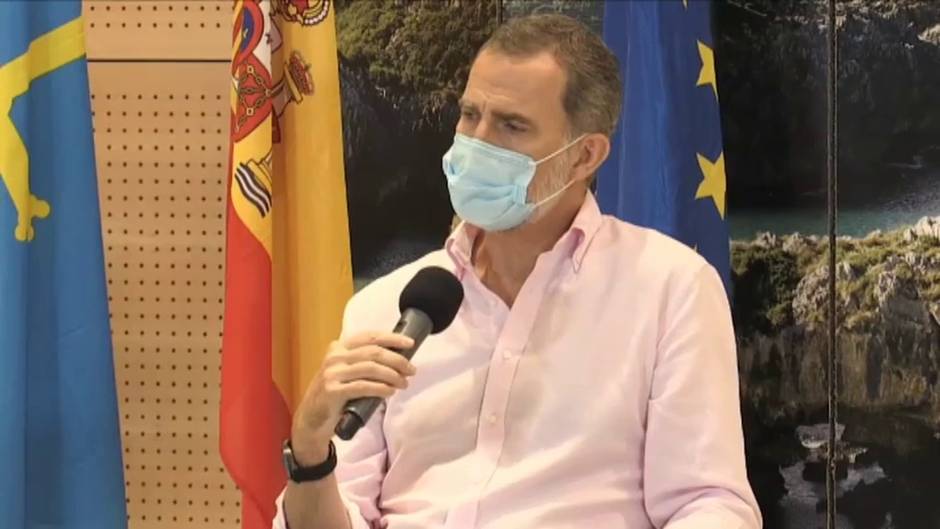 Felipe VI apela a la "unión, responsabilidad y solidaridad" para superar la pandemia