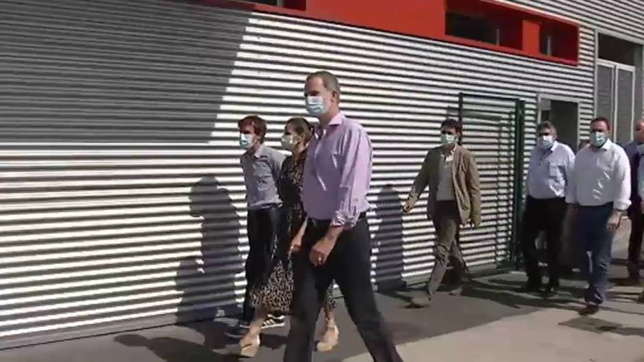 Los Reyes visitan el Museo y Circuito Fernando Alonso en Asturias