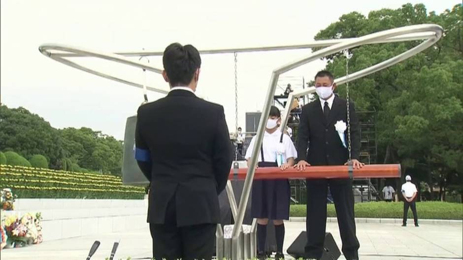 75 Aniversario del lanzamiento de la bomba atómica sobre Hiroshima