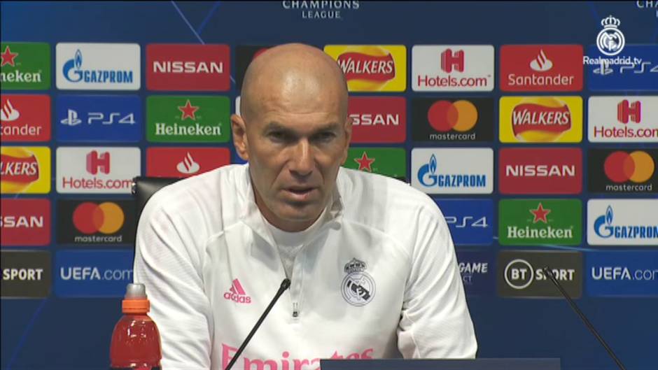 Zidane sobre Bale "Ha preferido no jugar, nada más. El resto es entre él y yo"