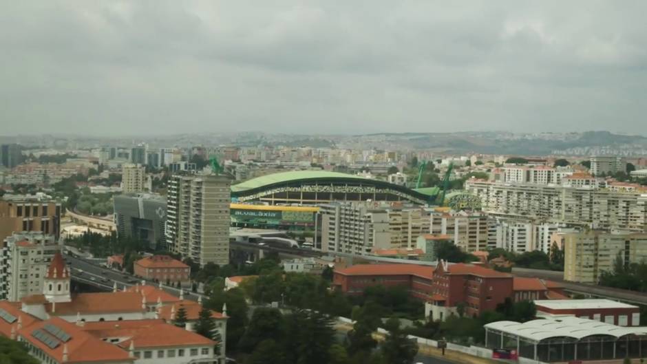 El Atleti llega a Lisboa para su encuentro ante el RB Leipzig