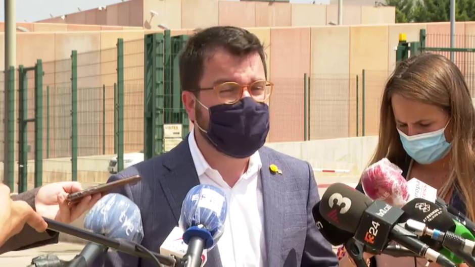 Pere Aragonès: "La libertad de expresión lo debe cubrir todo, también las críticas legítimas a la Corona"