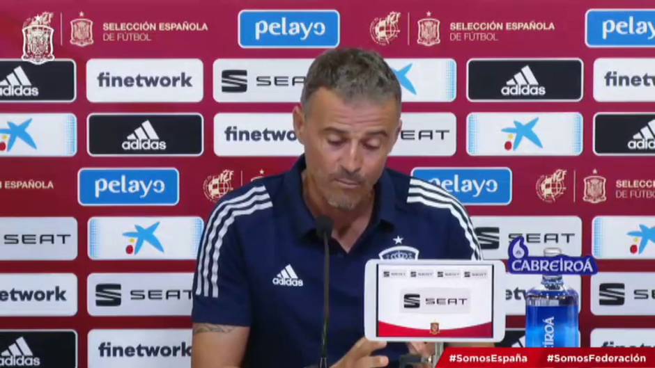 Luis Enrique: "No miro ni la edad, ni los números, ni el equipo para convocar"