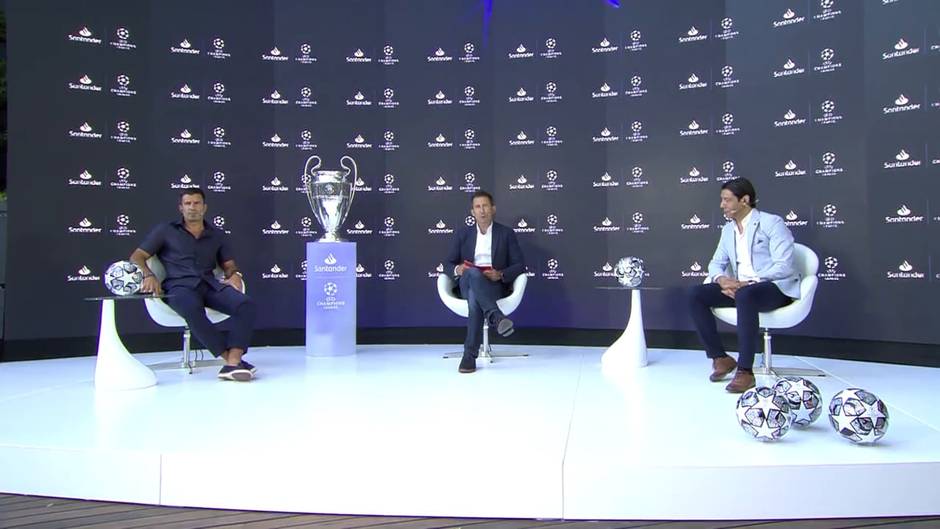 Ronaldo, Figo y Rui Costa analizan la final de Champions