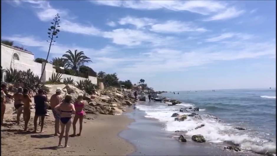 Motos de agua con droga en Marbella