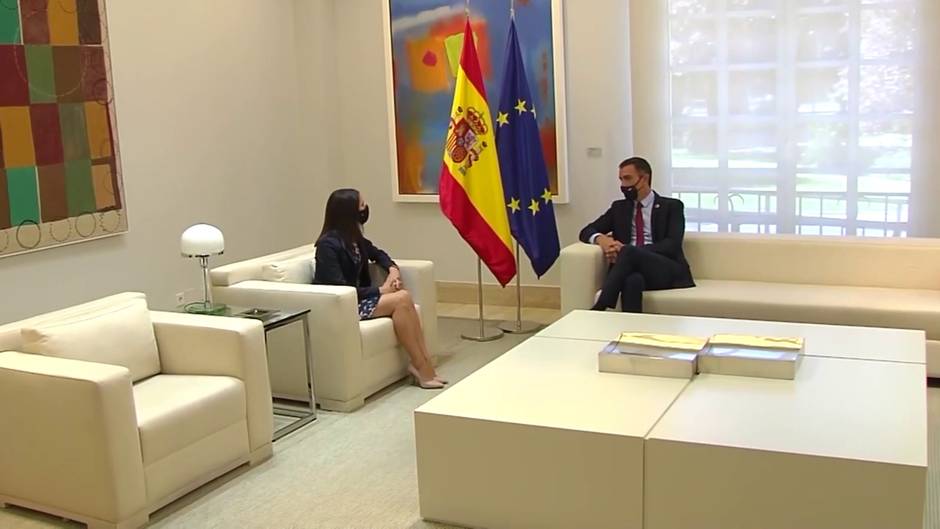 La voluntad de Cs para negociar destaca en la reunión Arrimadas-Sánchez