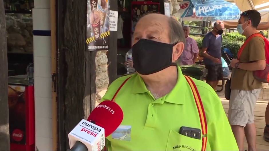 Rascafría vive un verano diferente por la prohibición del baño en Las Presillas