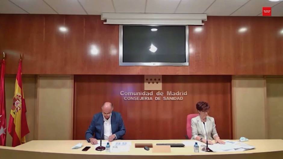 La Comunidad de Madrid registra 2.912 casos nuevos