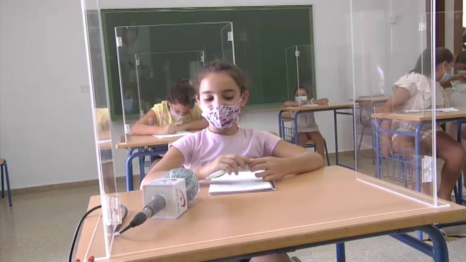 Sin fiestas, pero con seguridad en el colegio