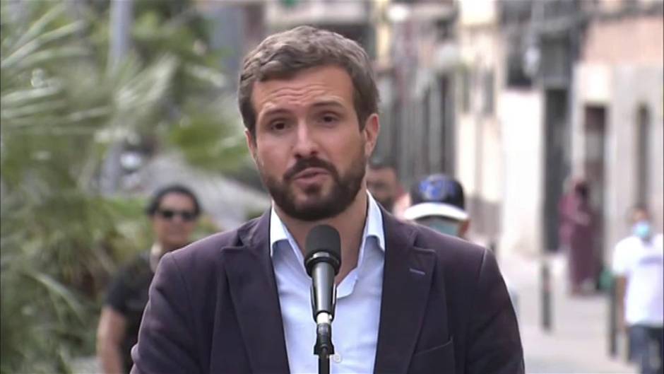 Pablo Casado: "Si Torra hoy esta declarando es gracias a que el Partido Popular lo demandó"