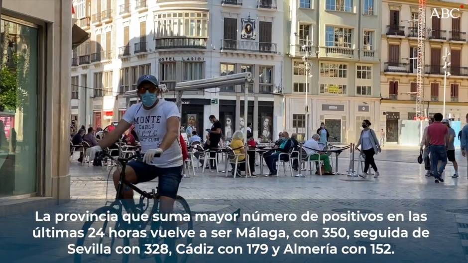 Andalucía marca un nuevo record de contagios por coronavirus