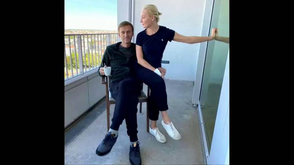 Navalny sale de la clínica alemana donde se ha recuperado de su envenenamiento