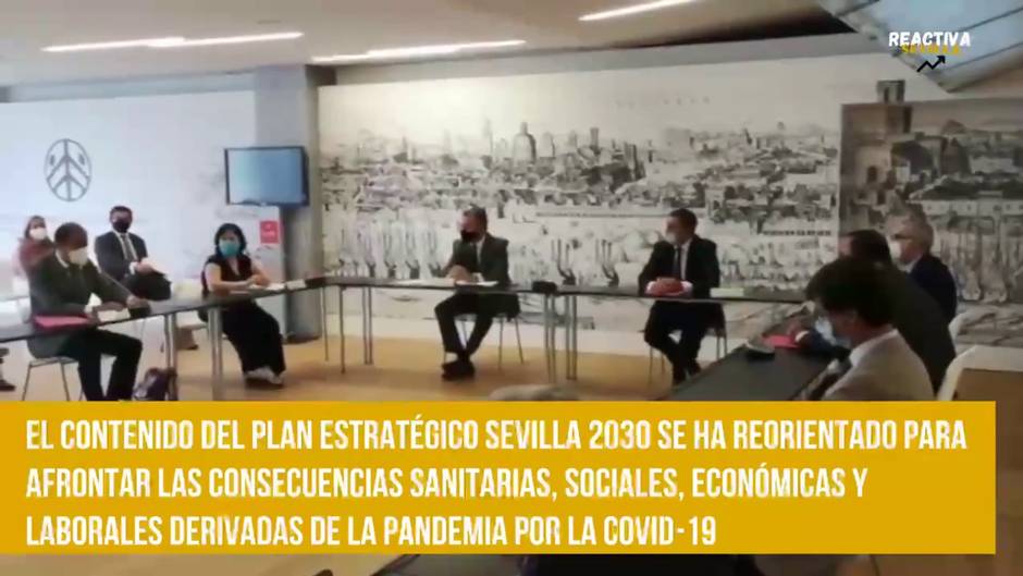 Plan Estratégico 2030 para la reactivación económica y social de Sevilla