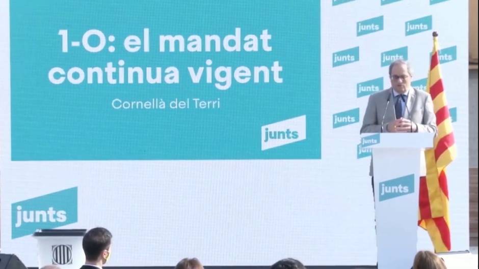 El TC mantiene la inhabilitación de Torra