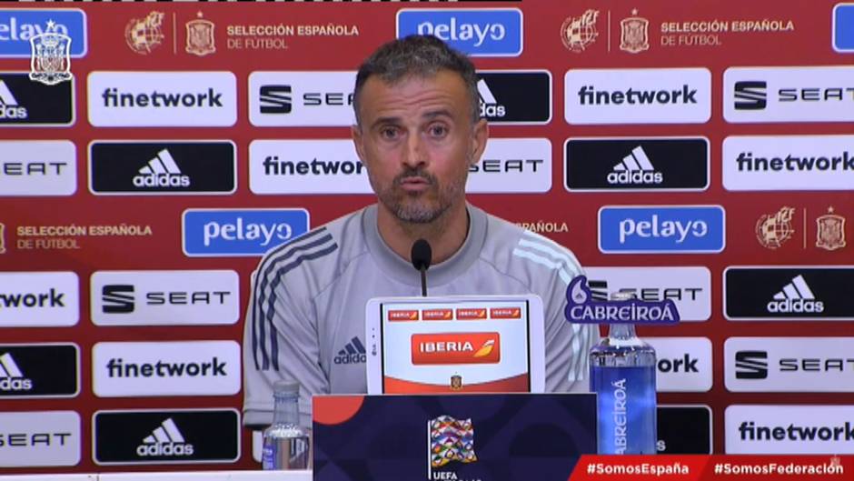 Luis Enrique: "Adama, además de su genética y trabajo tiene habilidad y madurez"