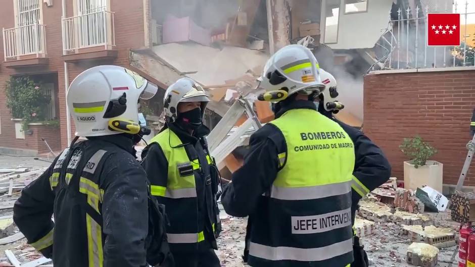 Un chalet de San Martín De la Vega registra una fuerte explosión sin víctimas