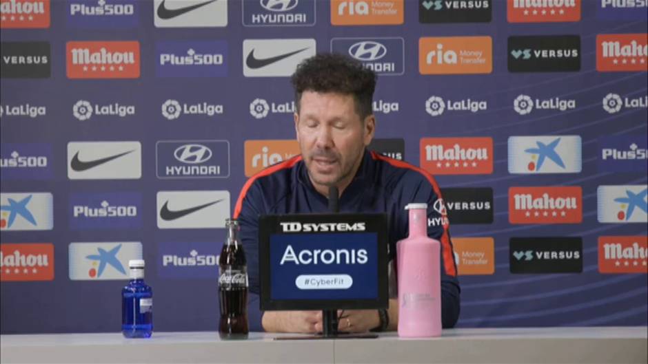 Simeone confía en que Joao Félix saque en el Atlético "la ilusión y el compromiso" que puso con su selección