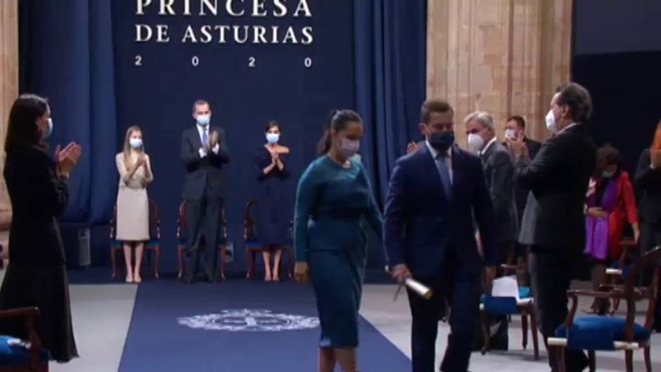 Atípica ceremonia de los Premios Princesa de Asturias