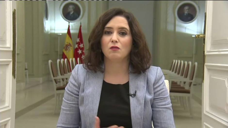 Ayuso considera que el estado de alarma "es un fracaso que el Gobierno podía haber evitado"