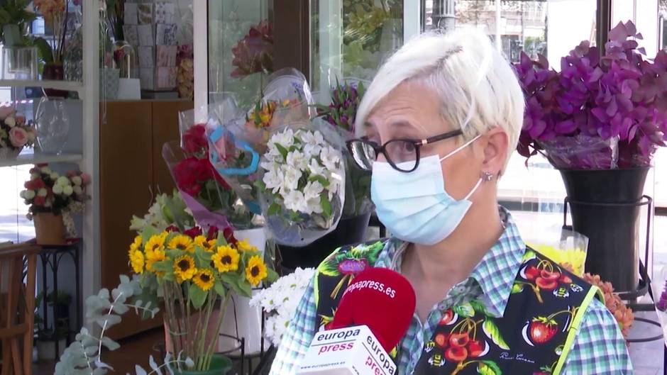 Floristerías notan un descenso de ventas en la campaña del Día de Todos los Santos