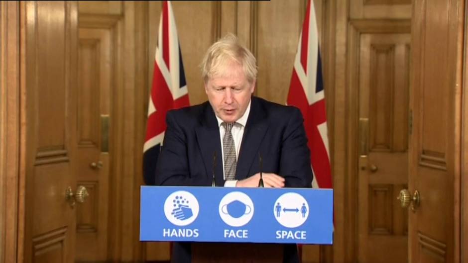 Boris Johnson anuncia el confinamiento severo de Reino Unido durante un mes