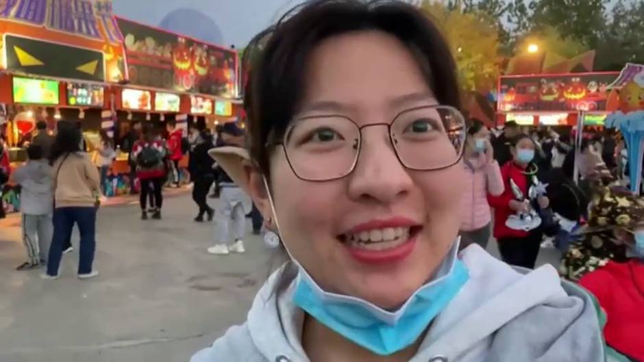 China celebra Halloween con casi total normalidad