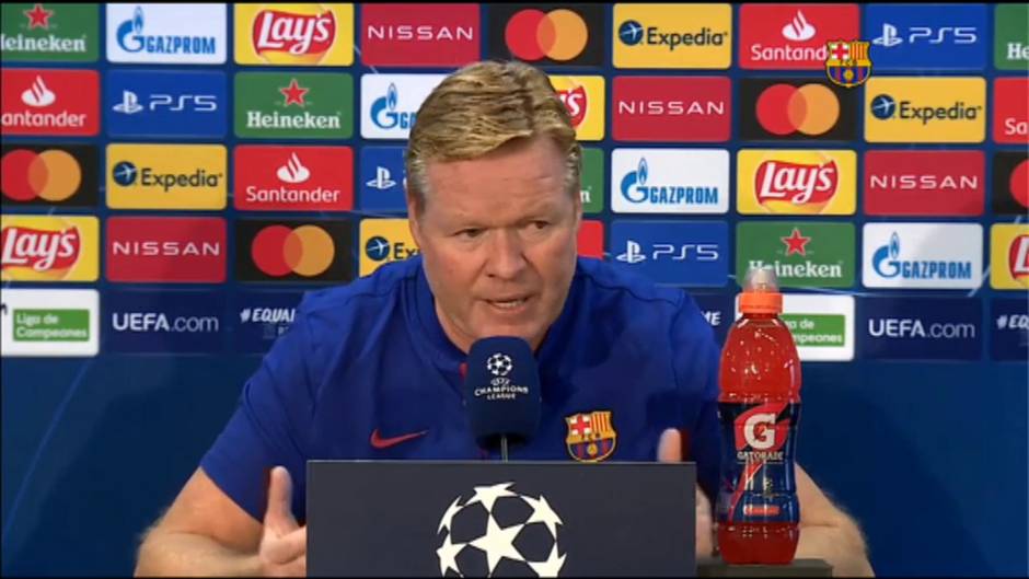 Koeman sobre Messi: "No es un jugador que tengo dificultades de llevar"