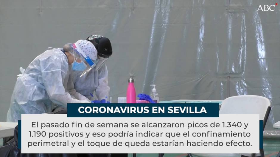 Evolución de la pandemia de coronavirus en Sevilla, a 4 de noviembre