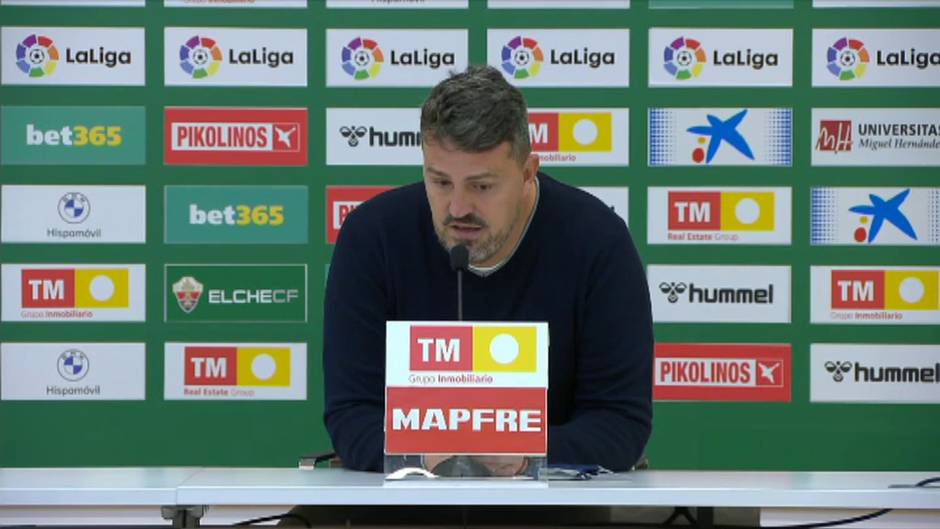 Óscar García: "El punto sabe a muy poco"