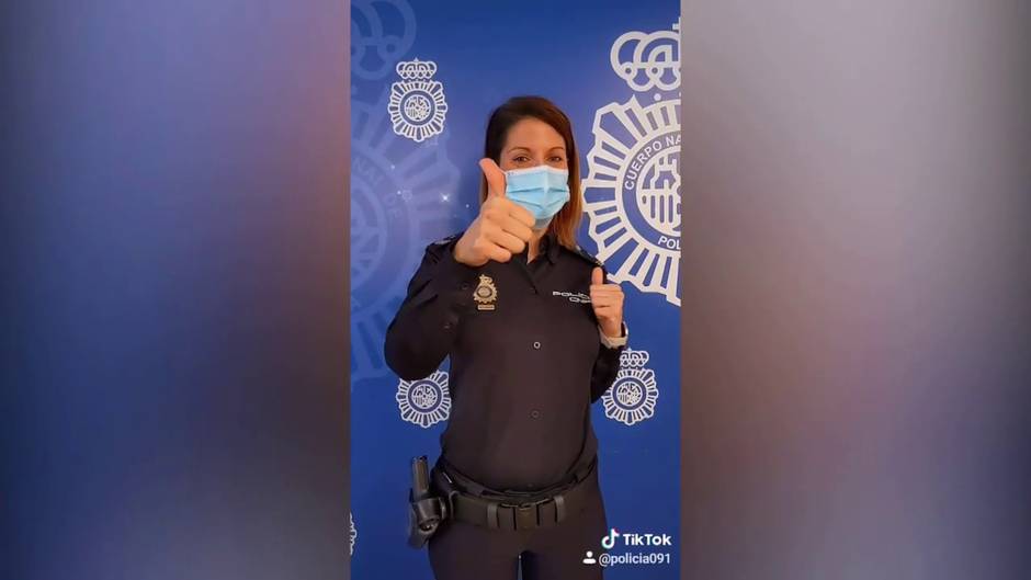 La Policía Nacional presenta nuevo perfil en Tik Tok