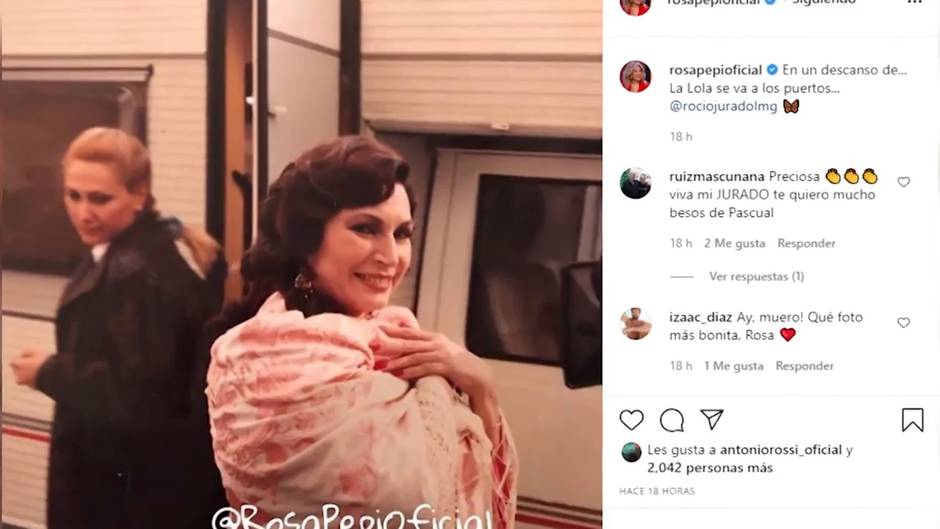 La enigmática fotografía de Rosa Benito con Rocío Jurado