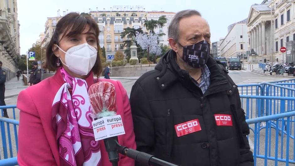 Trabajadores del servicio a bordo de Renfe piden la "vuelta a la normalidad"