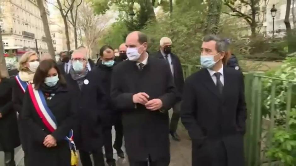 Homenajes a las víctimas de los ataques del 13 de noviembre en Francia