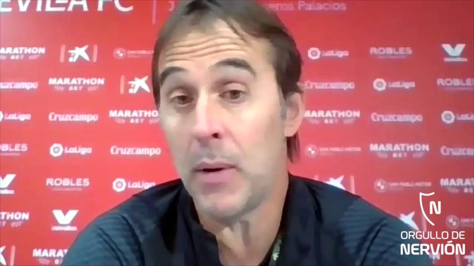 Lopetegui espera la recuperación de Idrissi y que coja cuanto antes el ritmo competitivo, en declaraciones a ABC de Sevilla