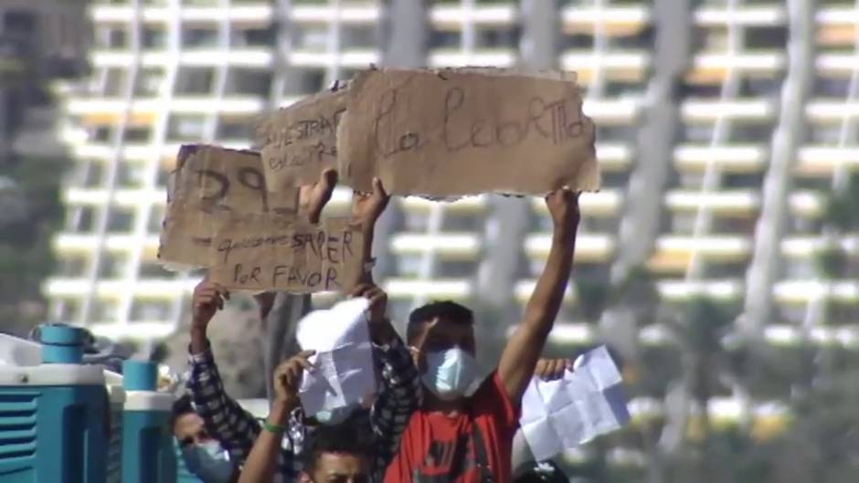 Las pateras vuelven a la costa canaria tras varios días de tregua