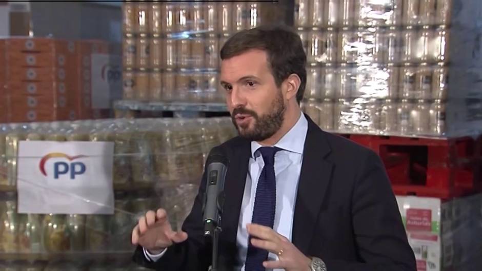 Casado dice que la armonización fiscal de Sánchez es "ilegal"