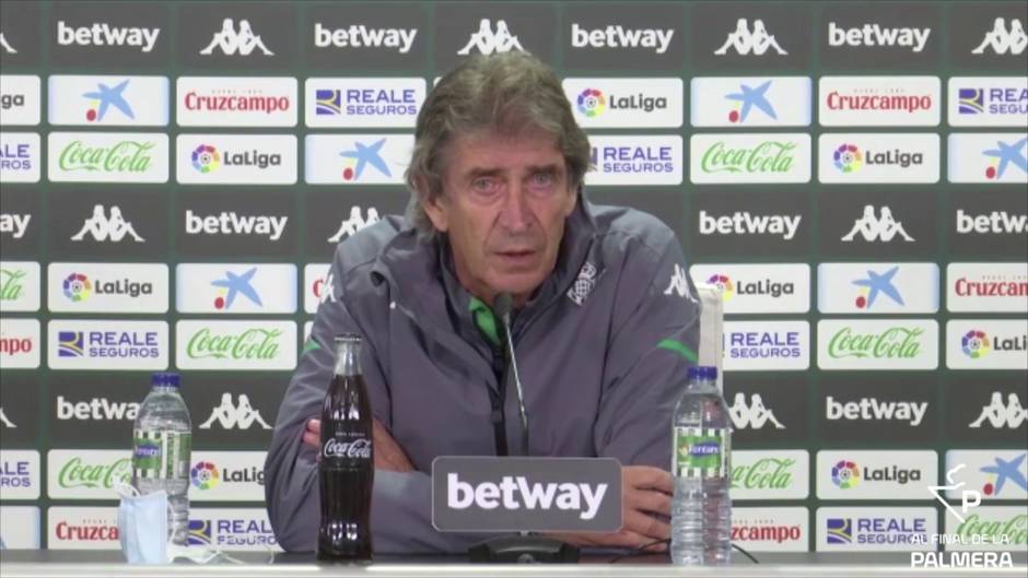 Pellegrini: "Bravo tiene una lesión muscular y será baja en los próximos partidos"