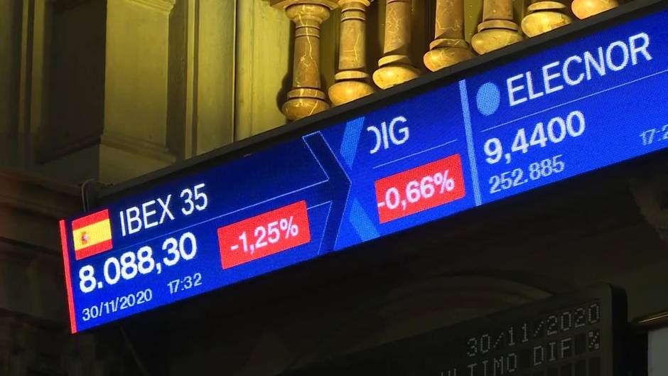 El Ibex 35 marca el mejor mes de su historia con un alza del 25,18%