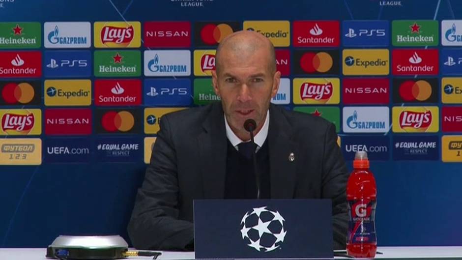 Zidane dice que el equipo mereció ganar ante el Shakhtar aunque reconoce la "mala racha de resultados"