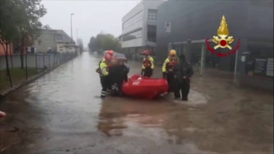 El temporal en Italia provoca inundaciones en la zona de Módena