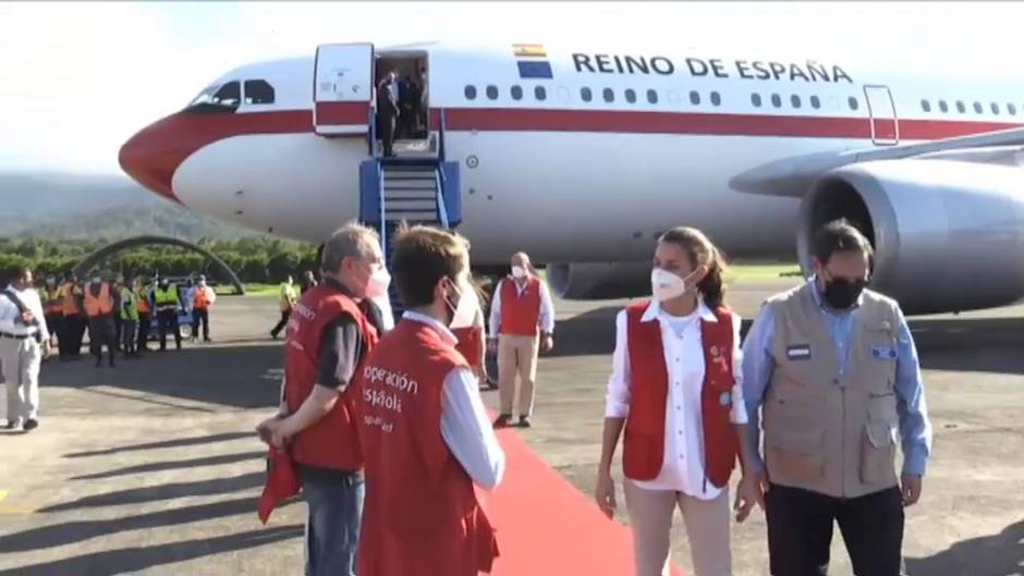 La reina Letizia llega a Honduras para una visita de dos días