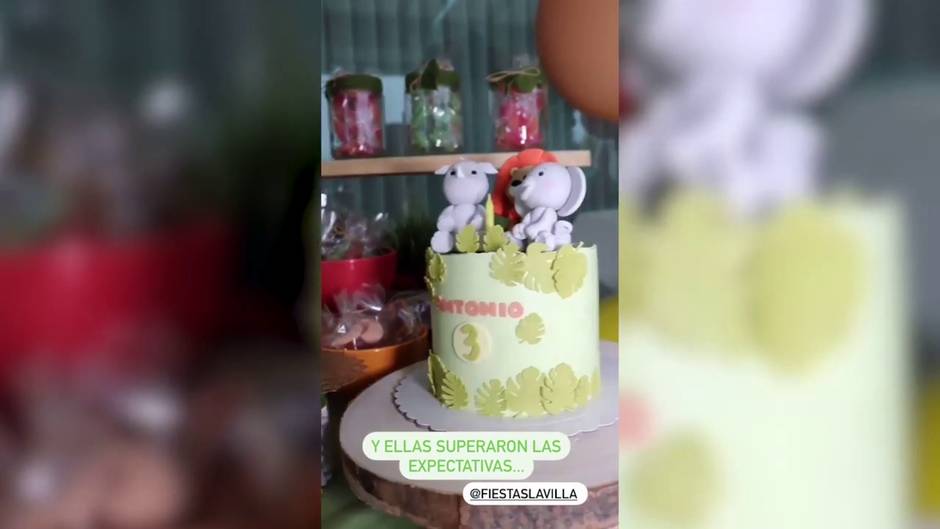 Tamara Gorro celebra el cumpleaños de su hijo en la "selva"