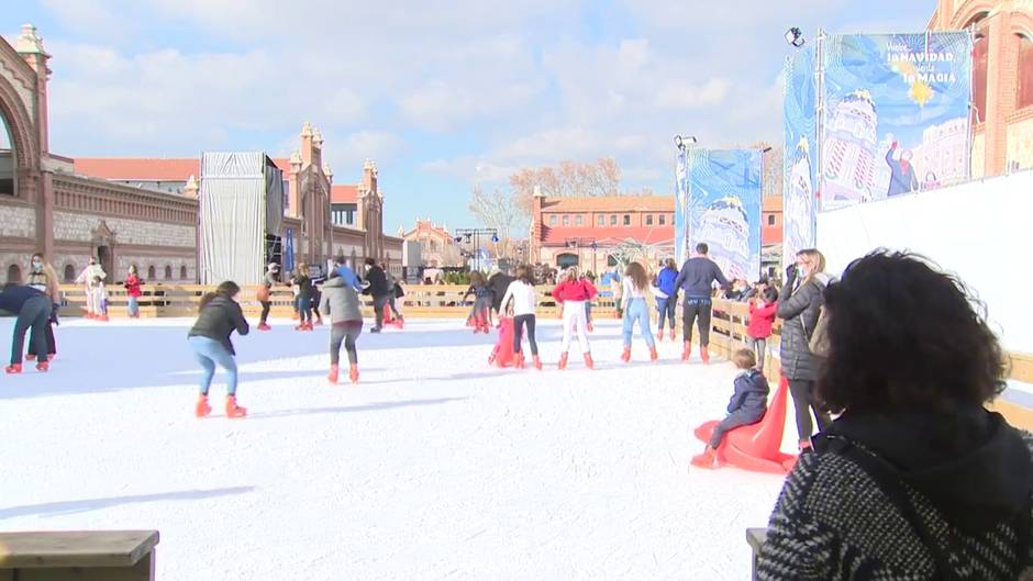 Vuelve la pista de hielo de Matadero con medidas sanitarias