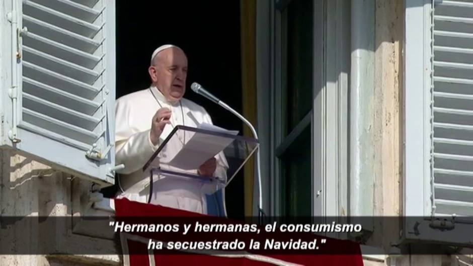 Papa Francisco: "El consumismo ha secuestrado la Navidad"