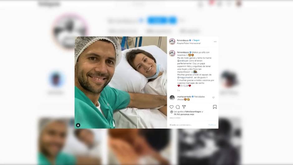 Ana Boyer y Fernando Verdasco dan la bienvenida a su segundo hijo