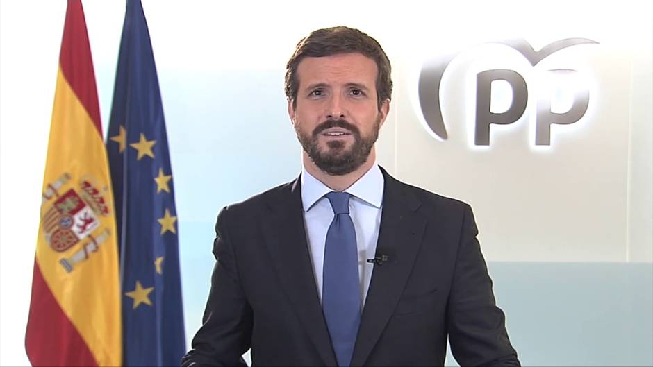 Casado aplaude el "mensaje de esperanza, unidad, futuro e ilusión" del Rey