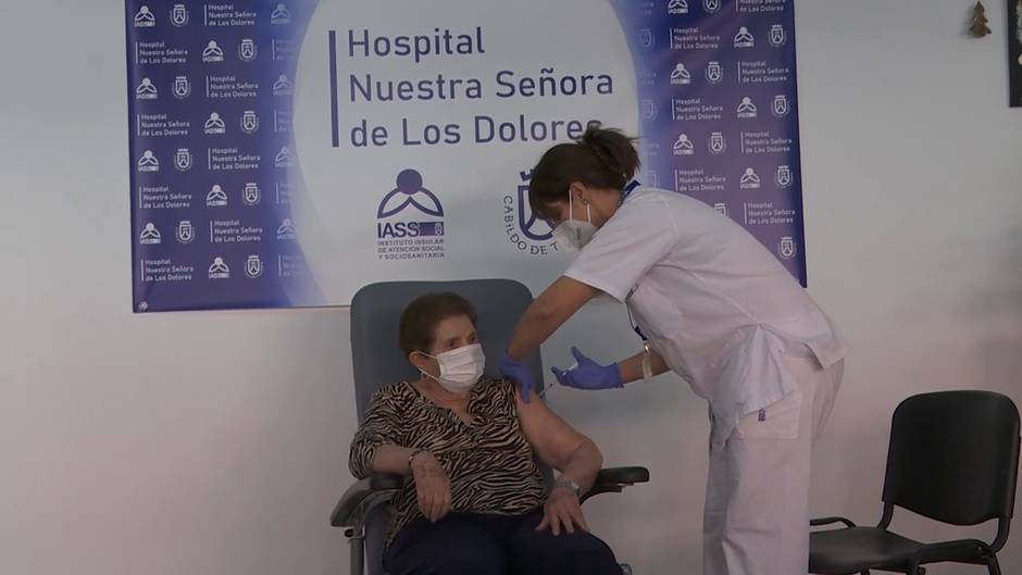 Comienza la campaña de vacunación en Tenerife