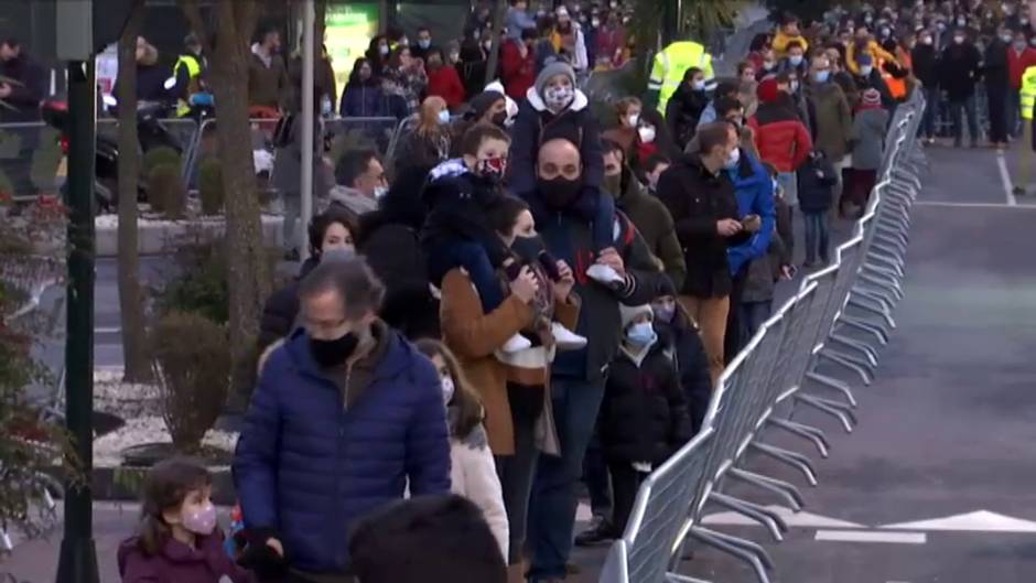 Multitudinaria cabalgata de Reyes Magos en Vigo