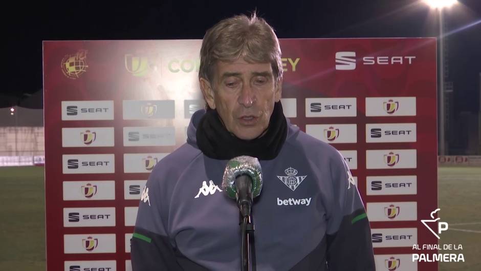 Pellegrini, tras el Mutilvera - Betis: «Tuvimos la concentración y la serenidad que se necesitan»