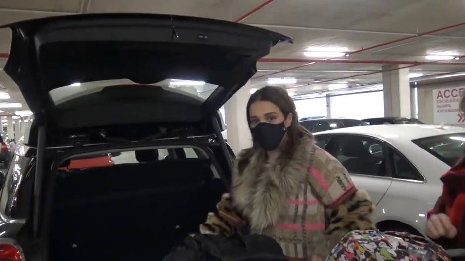 El look más invernal de Paula Echevarría